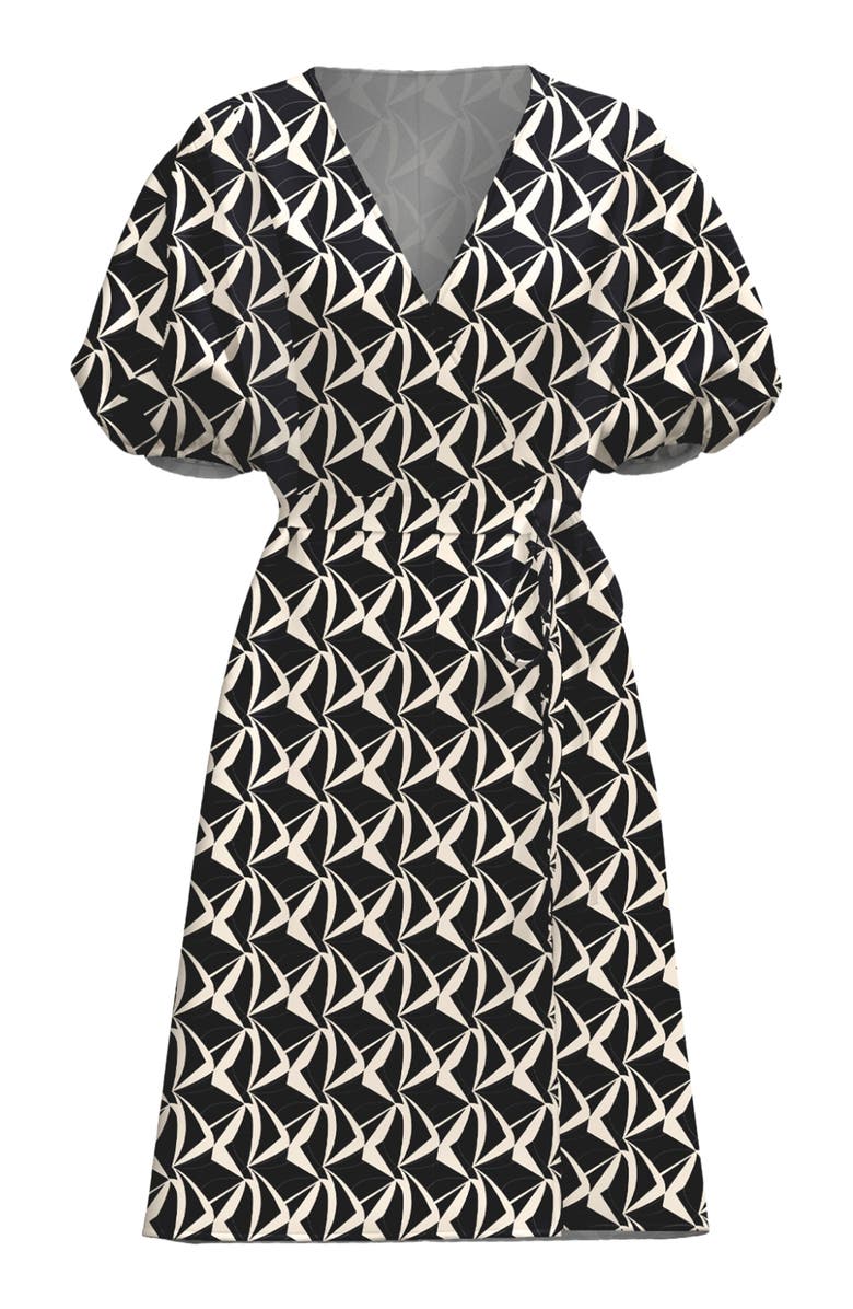 DIARRABLU Yali Dress, Alternate, color, Zhy Noir