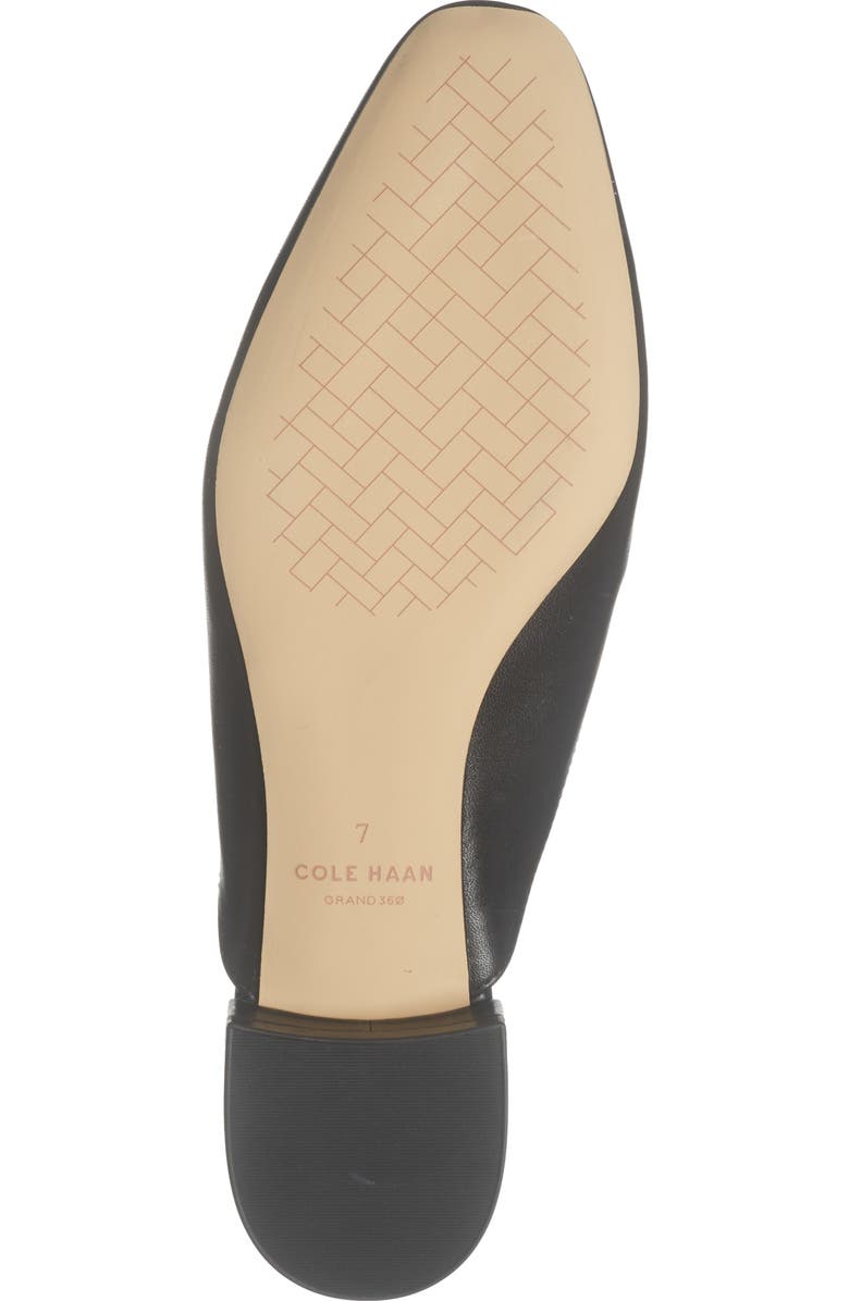 Cole Haan Pasha Bow Mule, Alternate, color, Black Leather