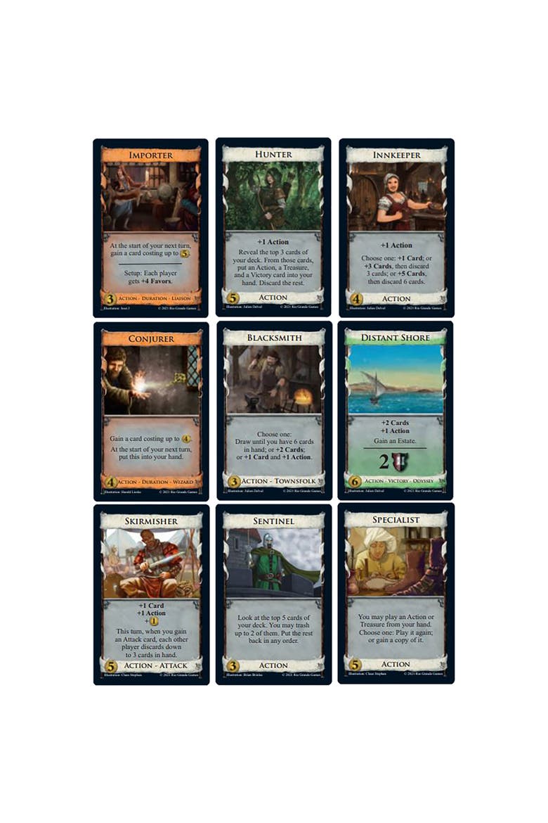 Dominion Allies Expansion, Alternate, color, Multicolored