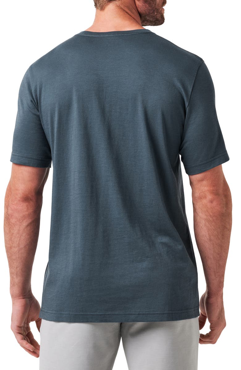 TravisMathew Swing Graphic T-Shirt, Alternate, color, Mood Indigo/ Vintage Indigo