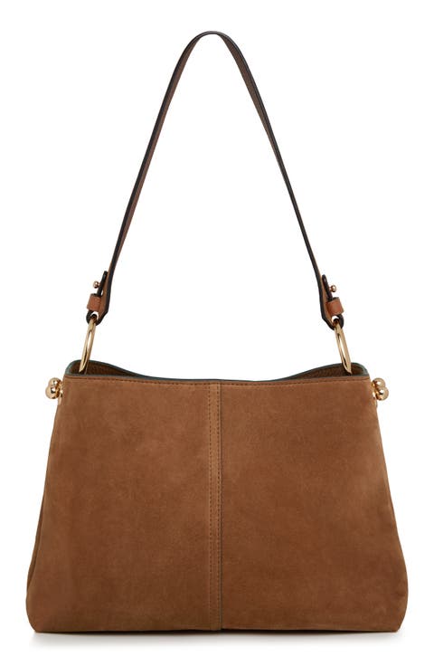 Lana Suede Hobo Bag