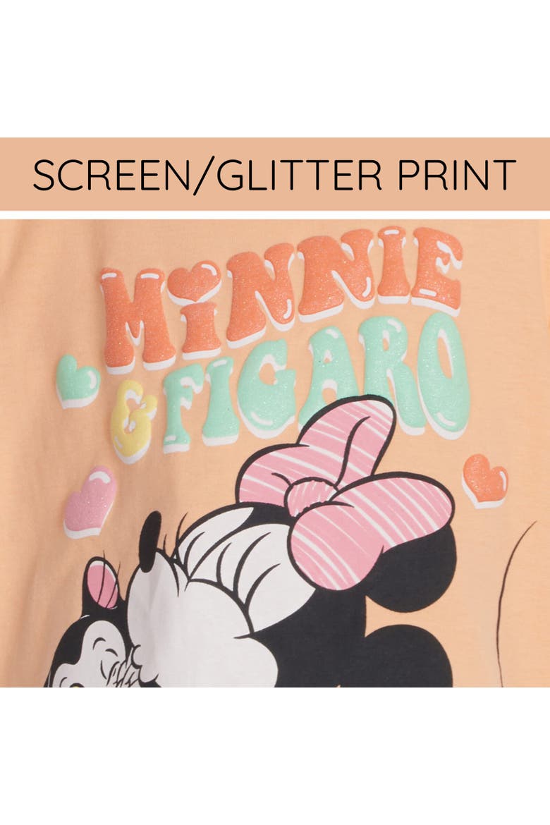 Minnie Mouse 2-Piece Tee and Shorts Set, Alternate, color, Minnie Figaro Peach