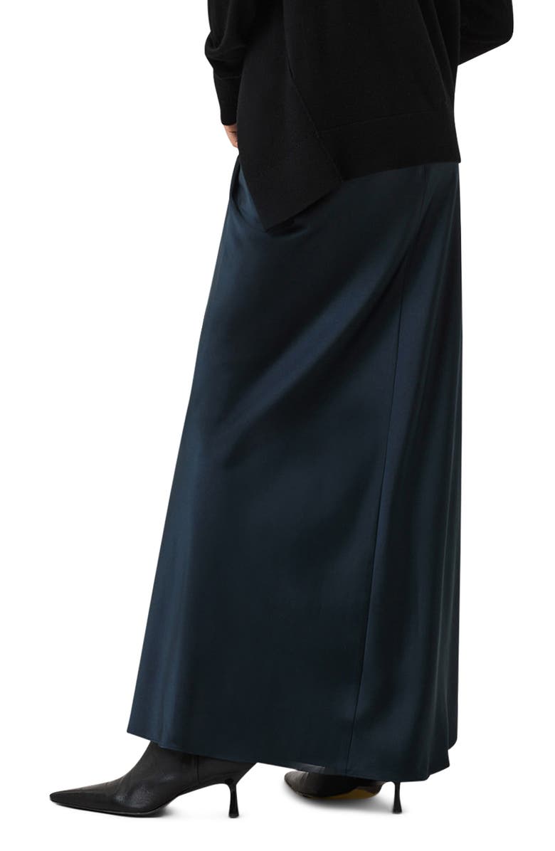 AllSaints Alexia Ruched Skirt, Alternate, color, Collegiate Blue