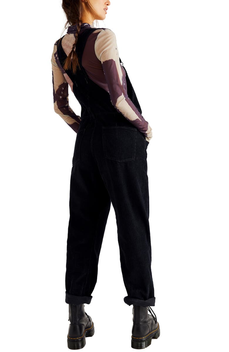 Free People Ziggy Corduroy Overalls, Alternate, color, 