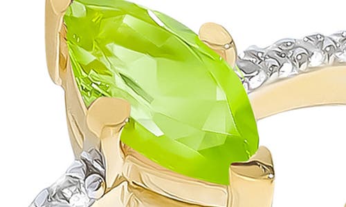 Ys Gems Marquis Gemstone Ring In Gold