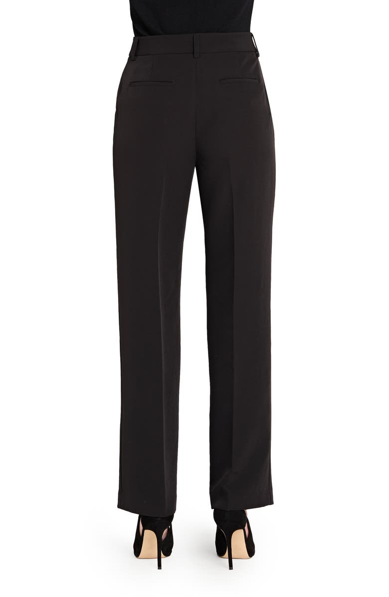 Tahari ASL Bird Eye Pants, Alternate, color, Black