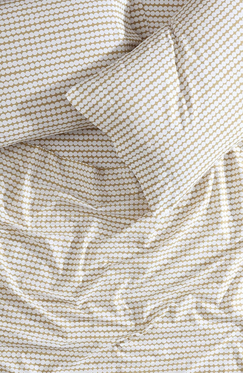 Marimekko Pikku Rasymatto Sheet Set, Alternate, color, Beige