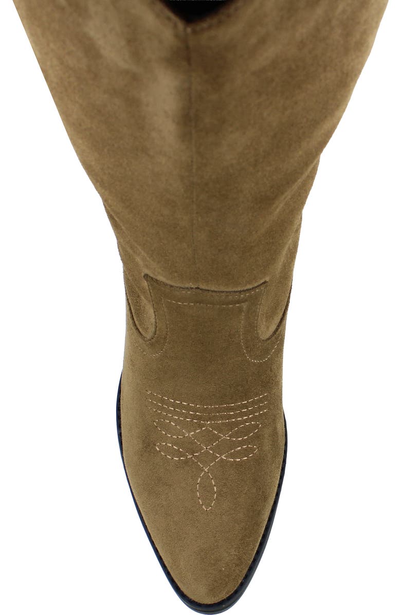 UNIONBAY Darcy Fringe Western Boot, Alternate, color, Dark Tan