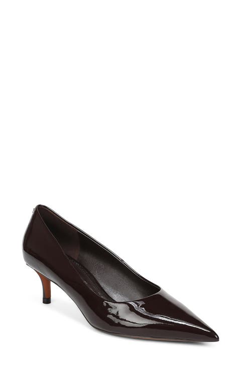 Summer Pointed Toe Kitten Heel Pump