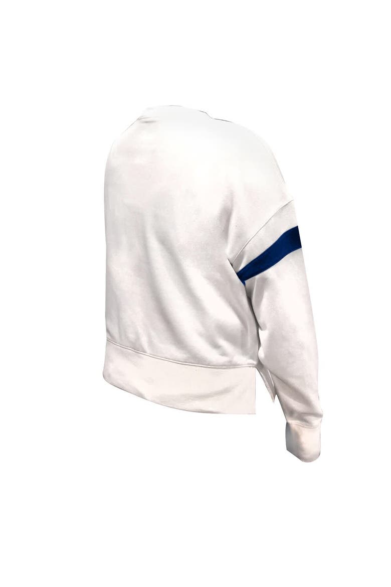 Women's Fanatics  White Dallas Cowboys Plus Size Fleece Pullover Sweatshirt, Alternate, color, White