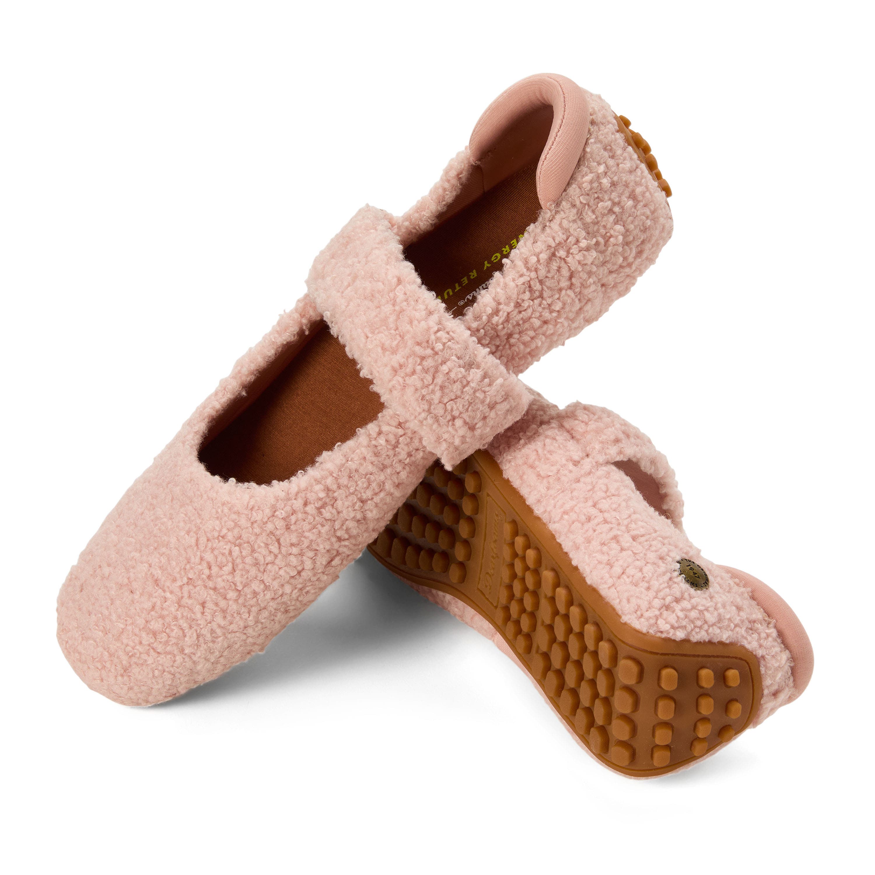 Haddy Teddy Flat, Alternate, color, PALE MAUVE