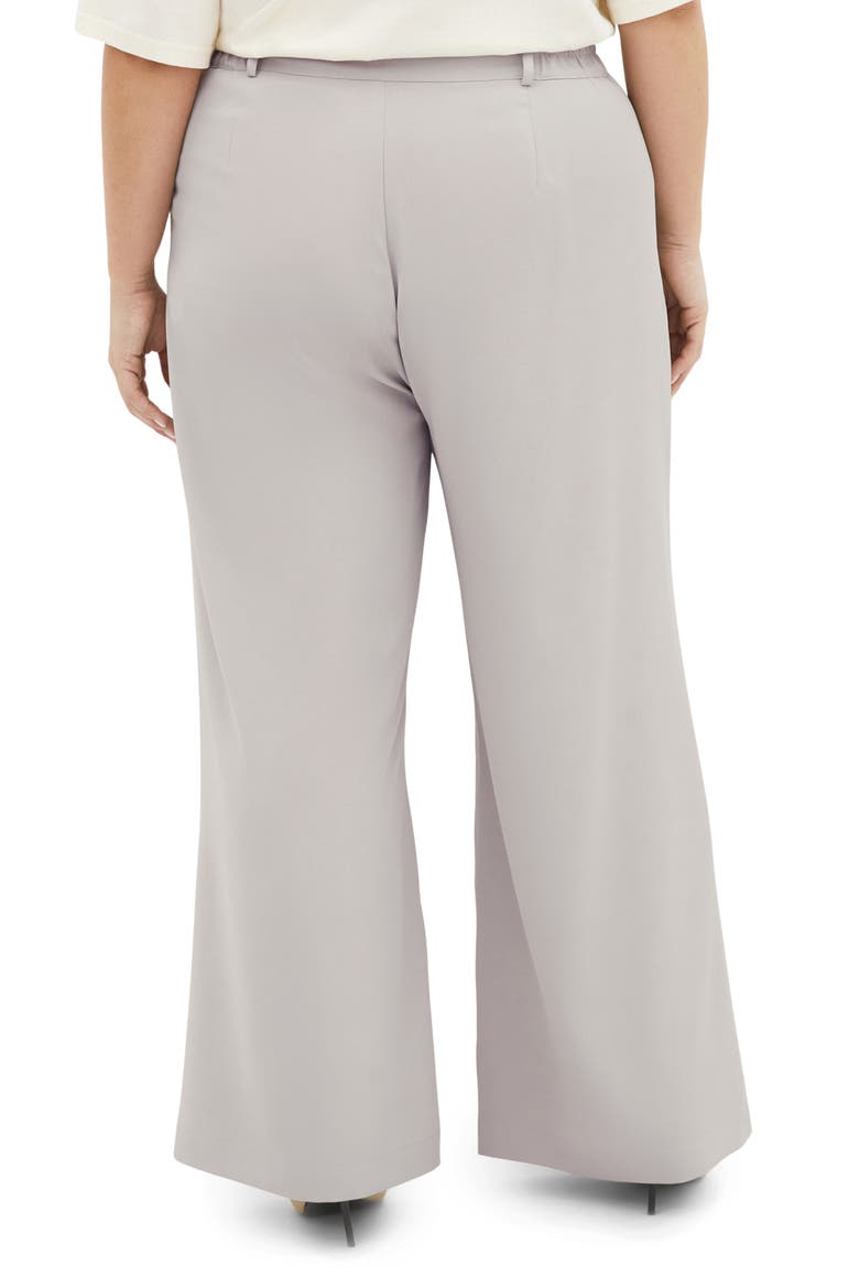Jordan Wide Leg Pleated Pants, Alternate, color, NEUTRAL