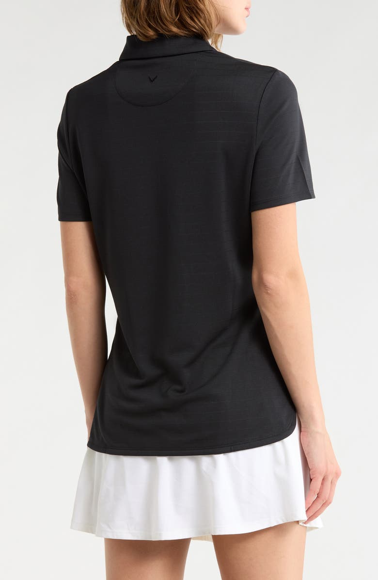 Callaway Solid Hue Polo, Alternate, color, Black