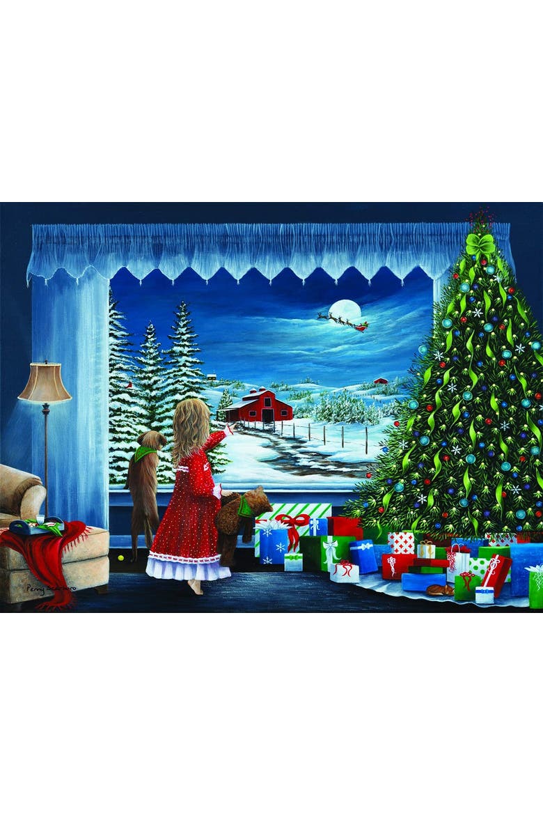 Santa's Coming 300 piece Jigsaw Puzzle for Adults, Alternate, color, Multicolor
