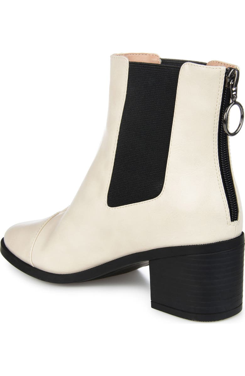 Journee Collection Comfort Foam Nigella Bootie, Alternate, color, Bone