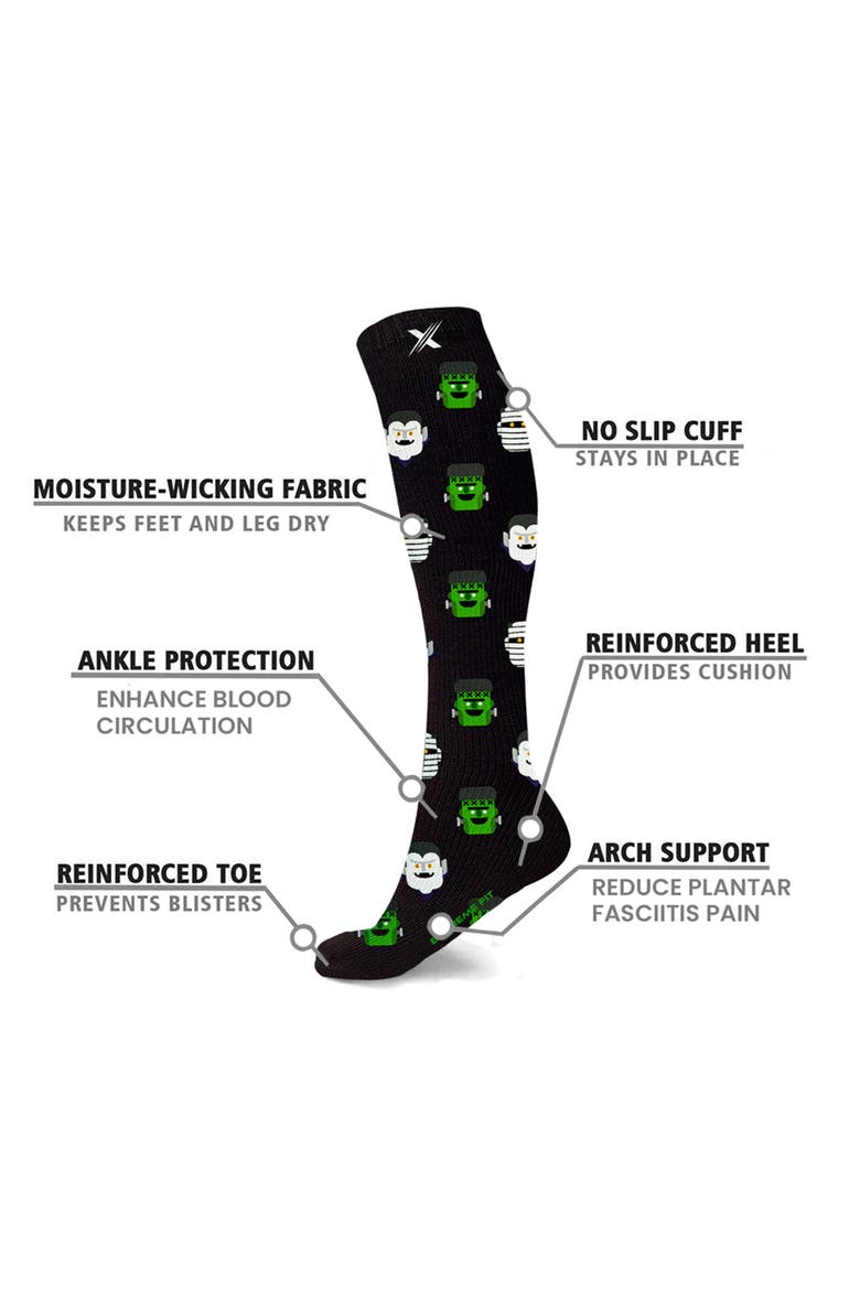 Halloween 3-Pack Socks, Alternate, color, MIX
