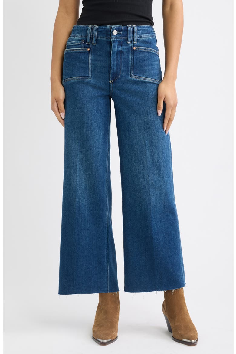 Anessa Raw Hem Jeans, Main, color, AMOROSO