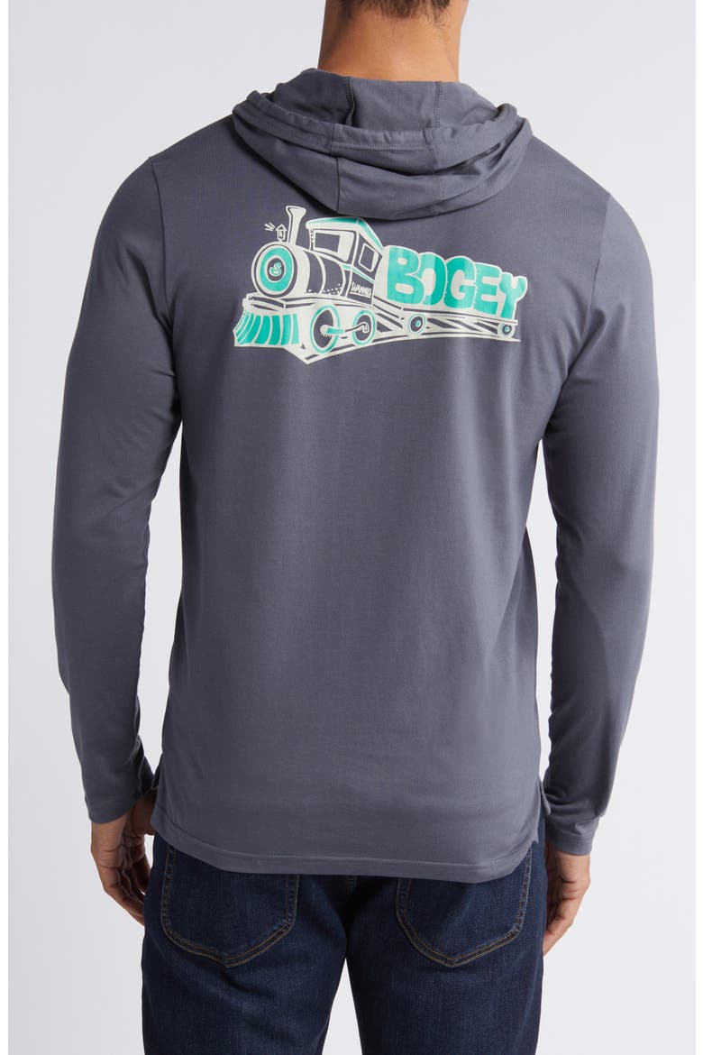 Bogey Train Hoodie, Alternate, color, GRAPHITE