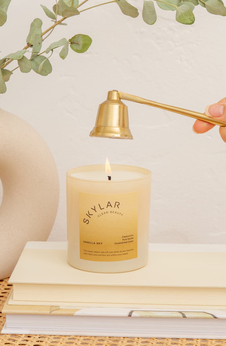 Skylar Vanilla Sky Scented Candle, Alternate, color, 