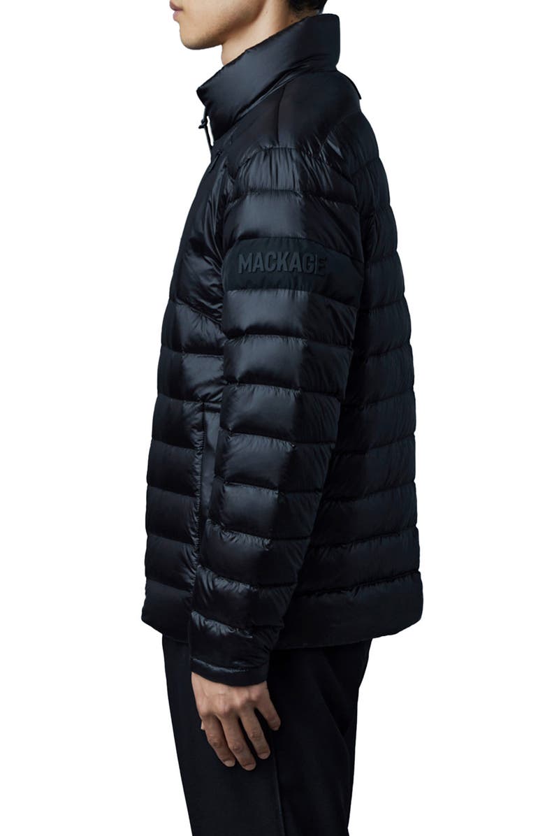 Mackage Luis Water Repellent Down Puffer Jacket, Alternate, color, 