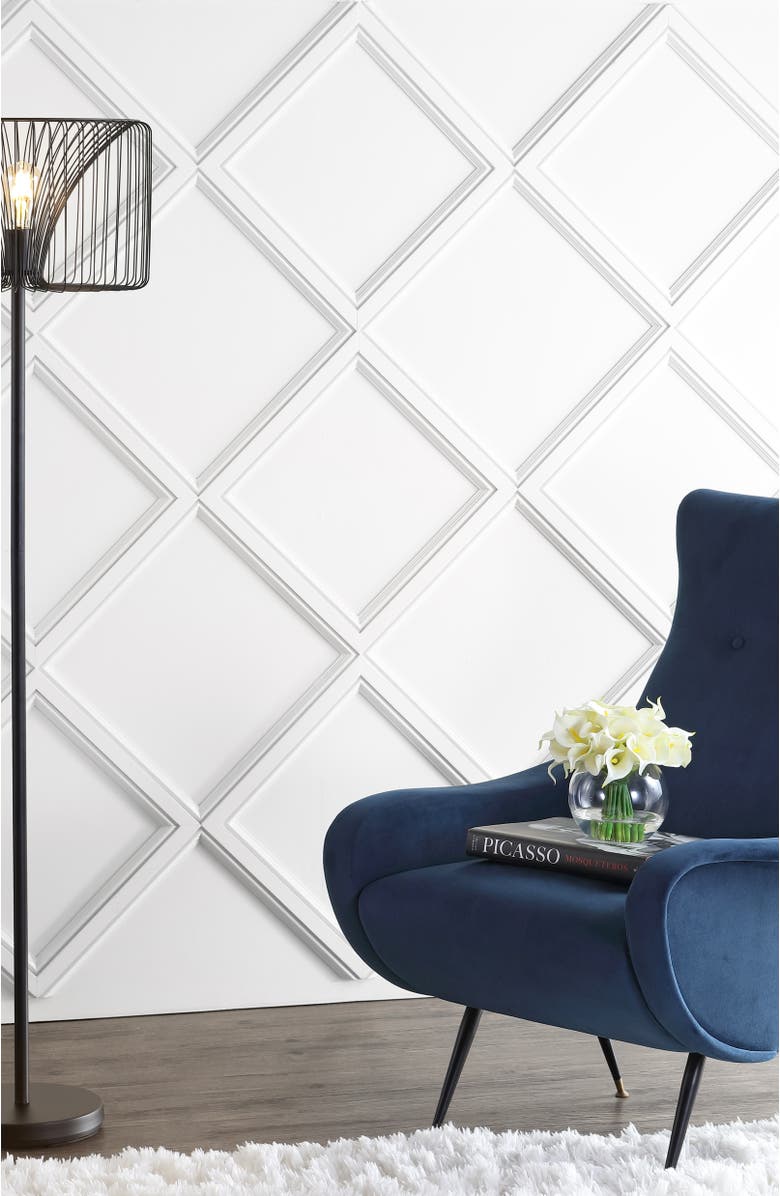 JONATHAN Y Gridley 61" Metal LED Floor Lamp, Black, Alternate, color, Black