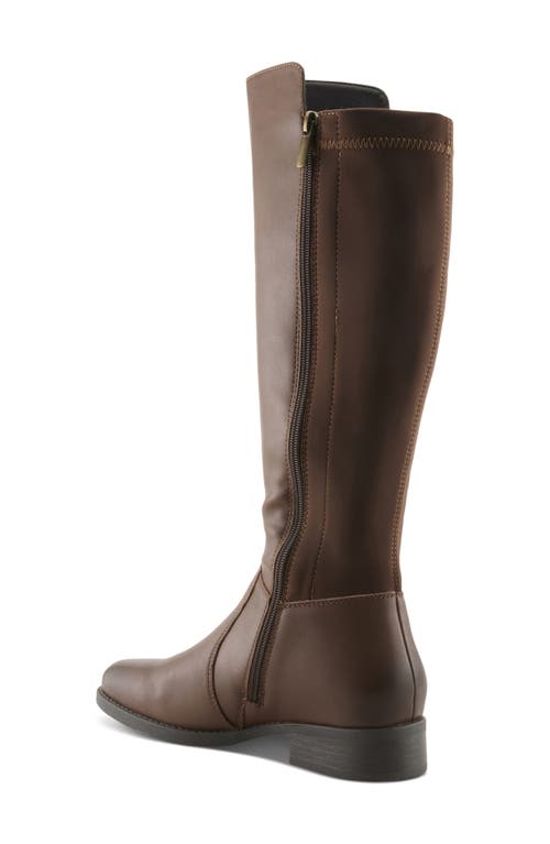 Spring Step Zaya Knee High Boot In Brown