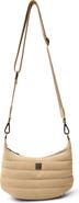 THINK ROYLN Quilted Mini Moon Crossbody Bag