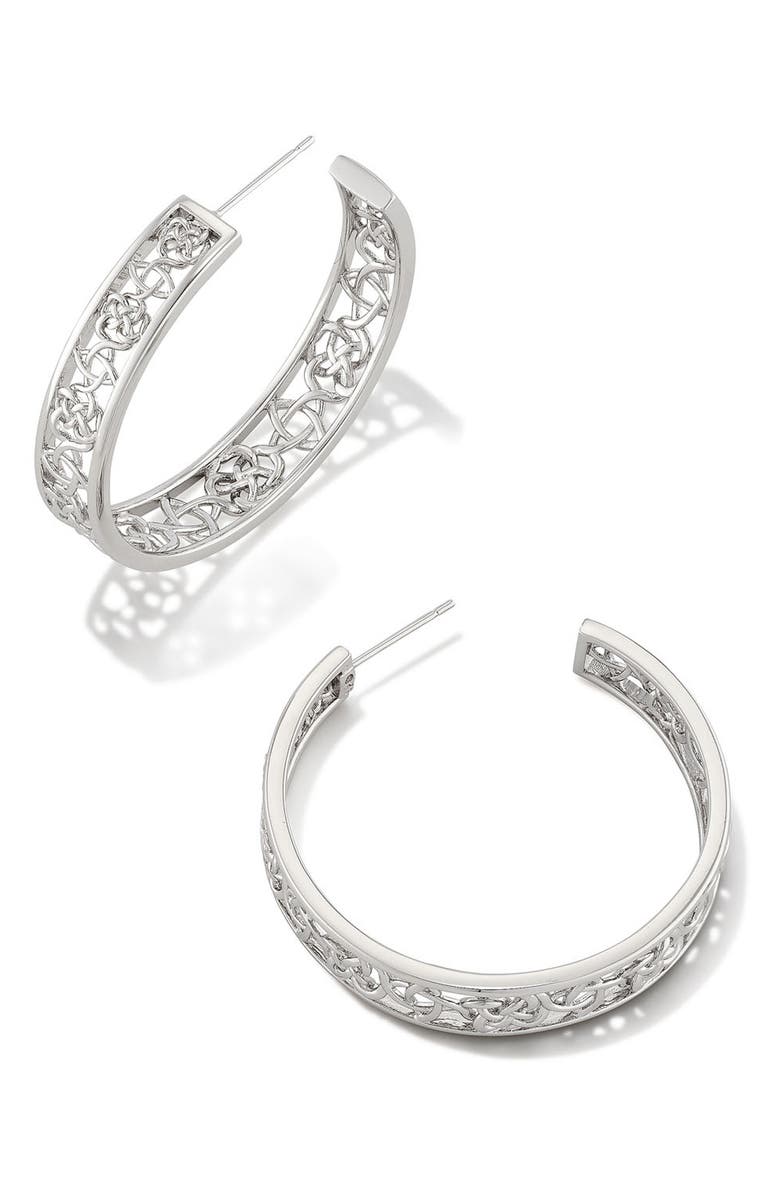 Kendra Scott Kelly Hoop Earrings, Alternate, color, 