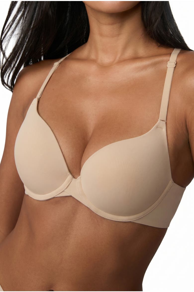 Base Push-Up Bra, Alternate, color, Beige