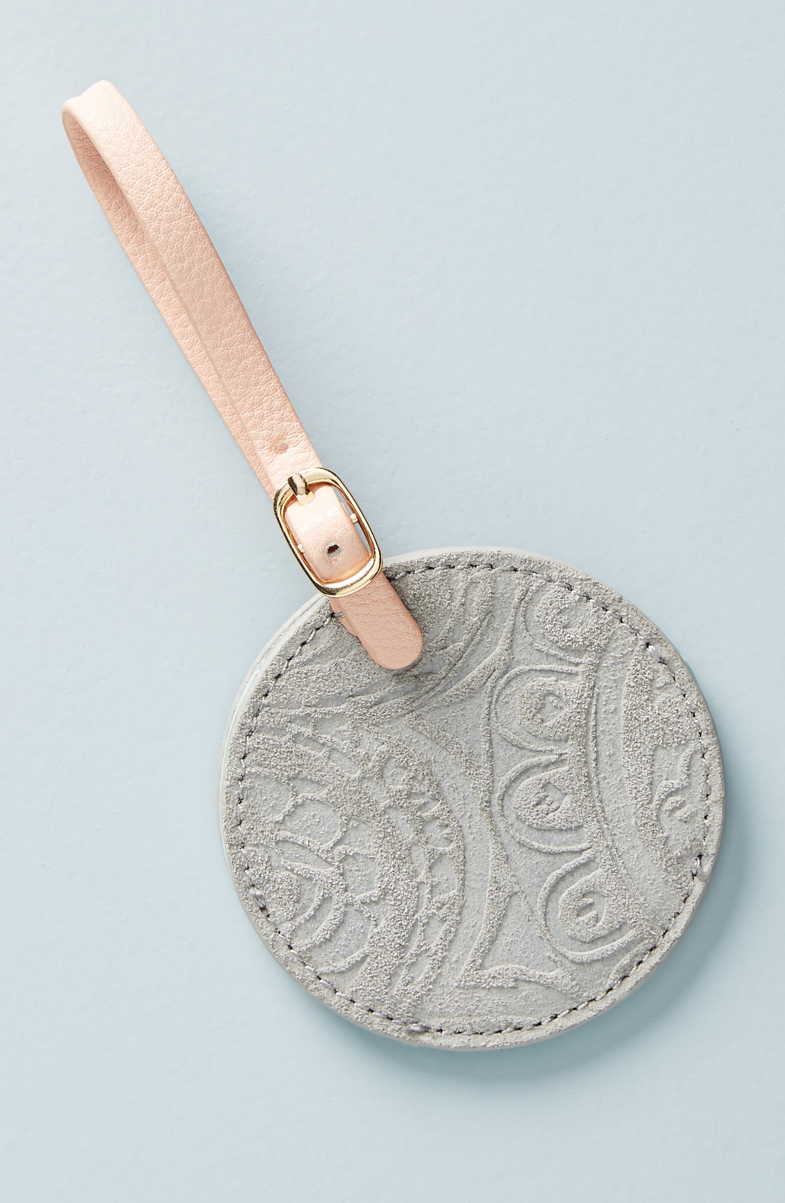 Anthropologie Home Anthropologie Foxglove Luggage Tag, Main, color, 