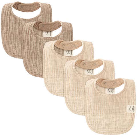Lyra Muslin Drool Bibs