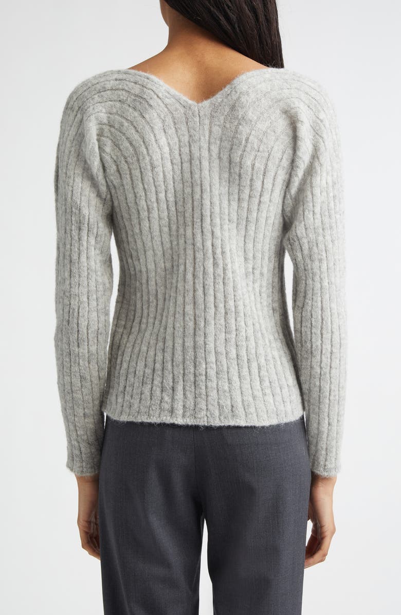 Paloma Wool Vita Alpaca Blend Rib Sweater, Alternate, color, Grey