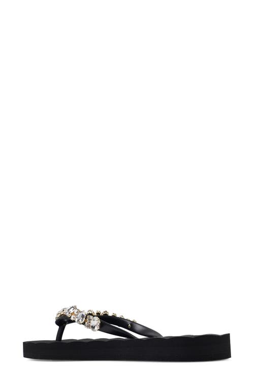 Shop Zigi Queen Flip Flop In Black