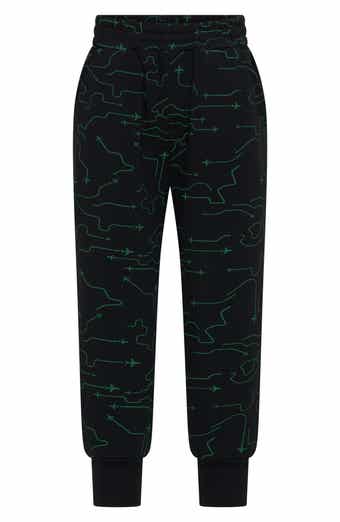 Kids' Inflight Print Cotton Joggers