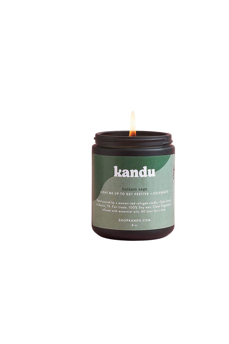 Balsam Sage 8 Oz Candle, Main, color, No Color