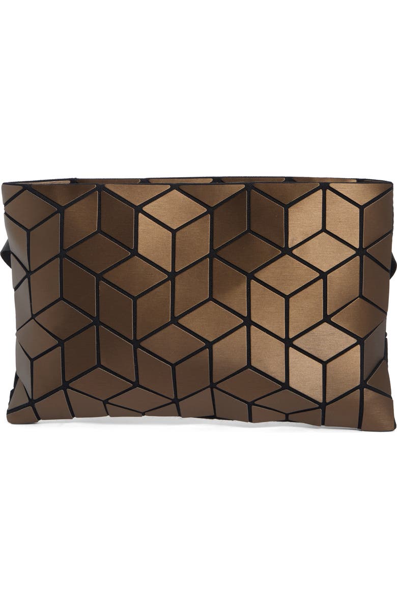 PATRIZIA LUCA Slanted Square Convertible Belt Bag, Main, color, Matte Bronze