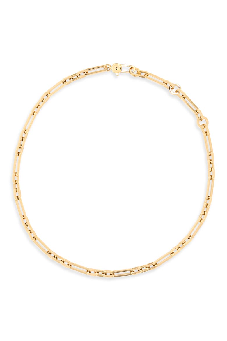 Mercer Chain Necklace, Main, color, HIGH POLISH GOLD
