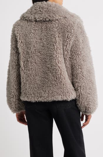 Short Faux Fur Jacket