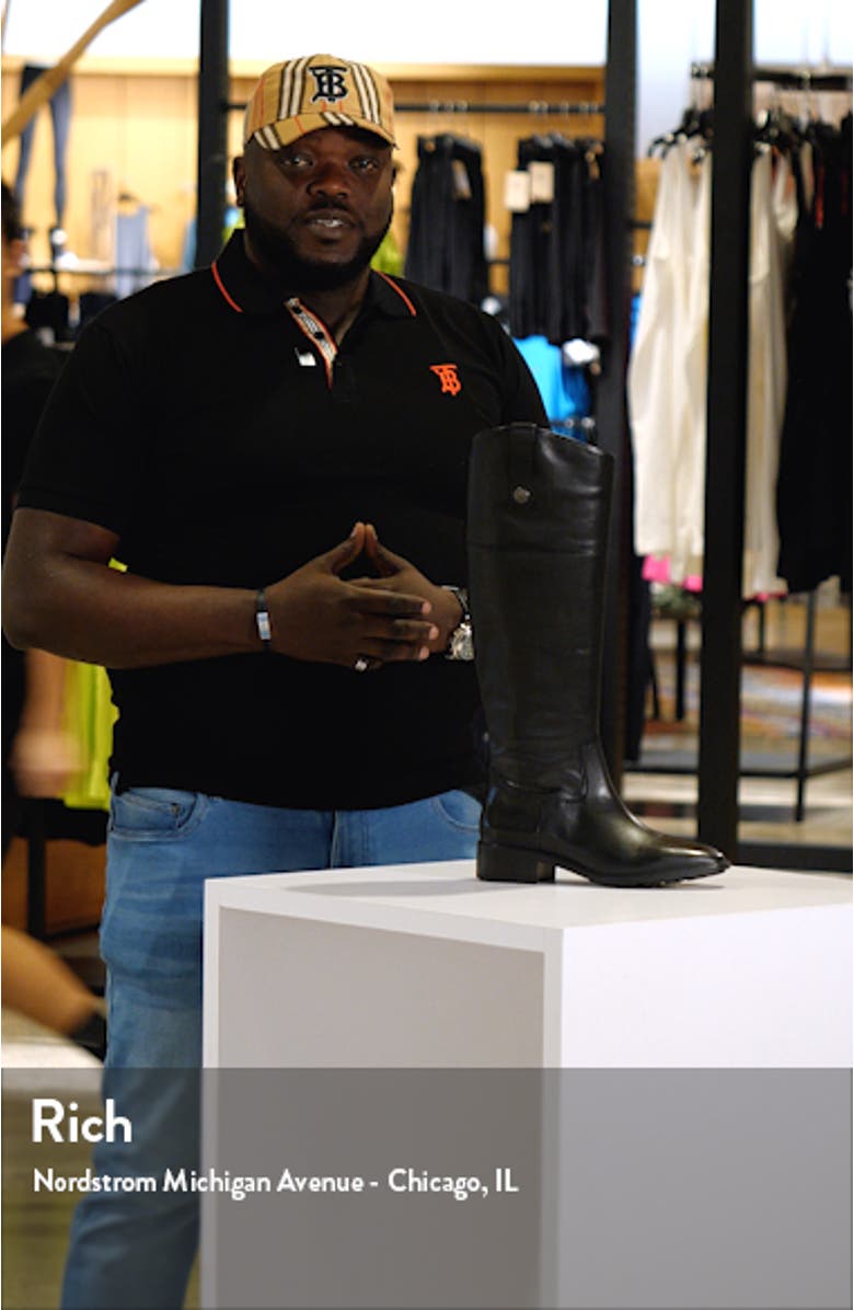 Drina Leather Knee High Boot, sales video thumbnail