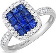 Bony Levy El Mar Diamond & Blue Sapphire Ring