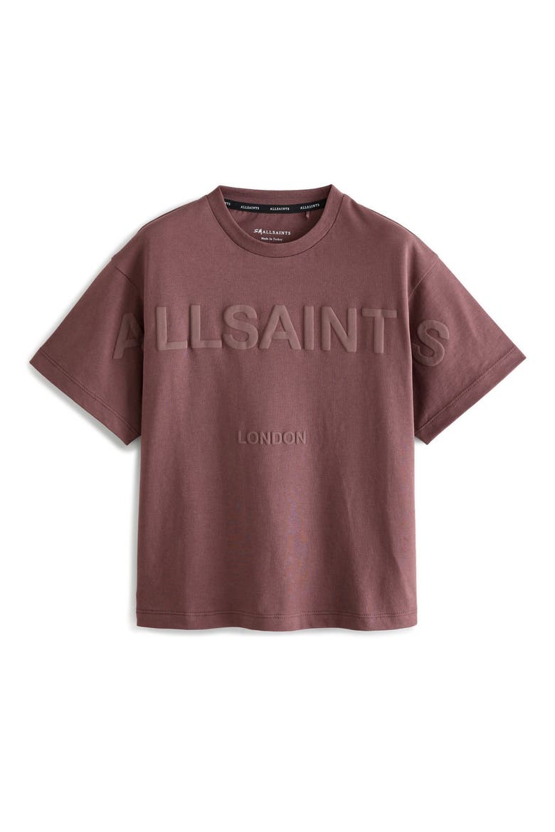 Kids' Oversize Logo Graphic T-Shirt, Main, color, BROWN