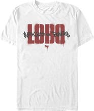 Supergirl Men's Supergirl Lobo Spray Logo Graphic T-Shirt