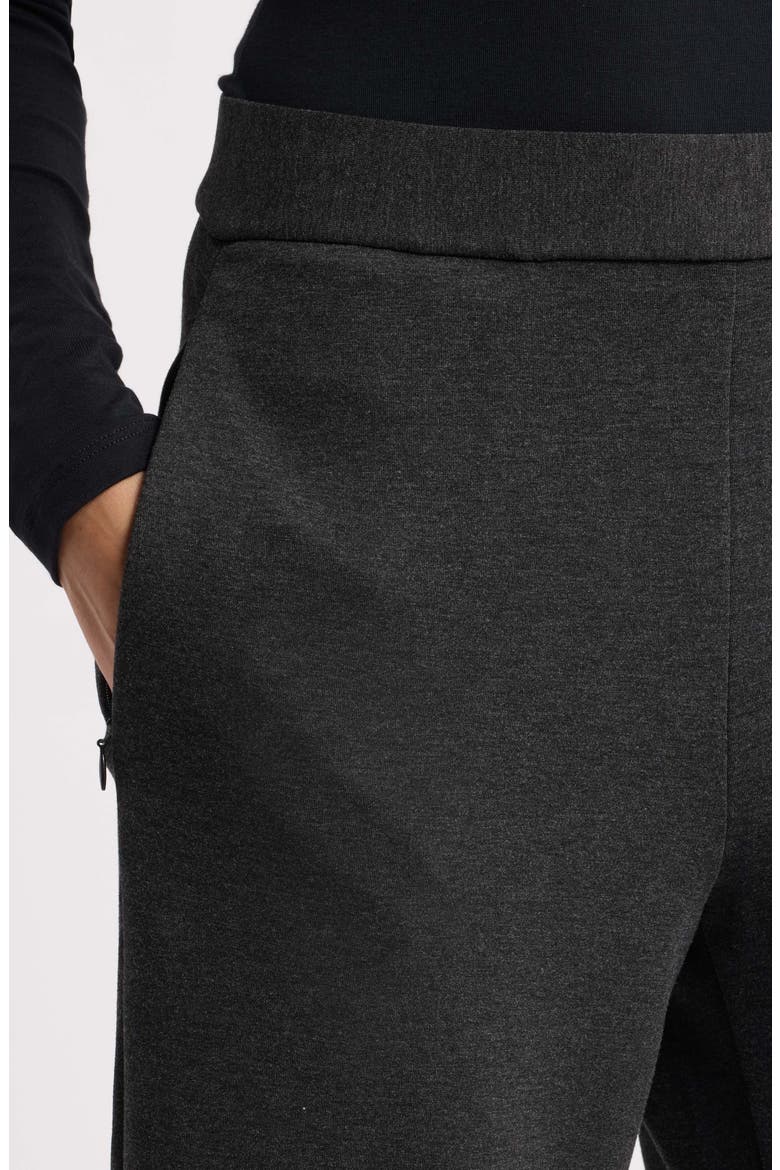 Flare Knit Pants, Alternate, color, CHARCOAL MELANGE