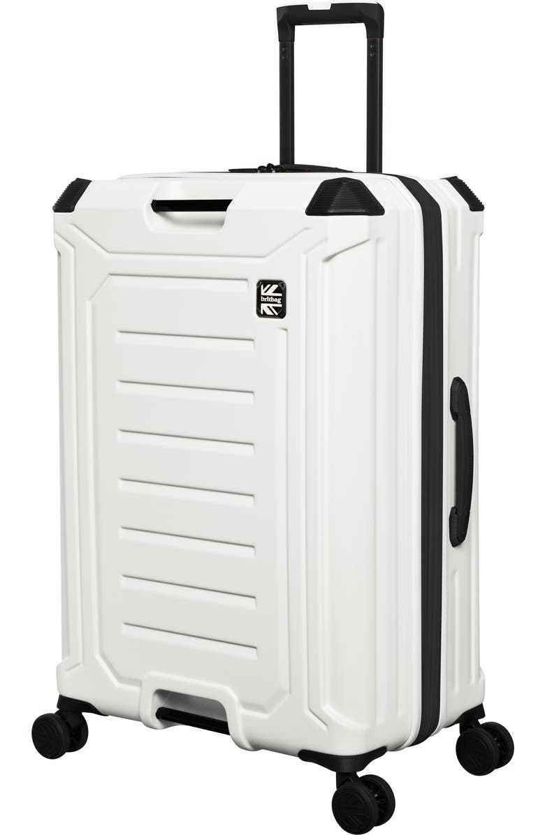 Britbag Stonesfields 27-Inch Hardside Spinner Luggage, Alternate, color, White