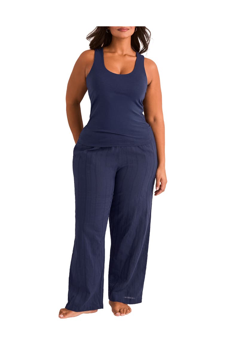 Kirsten Pajama Set, Main, color, Dark blue