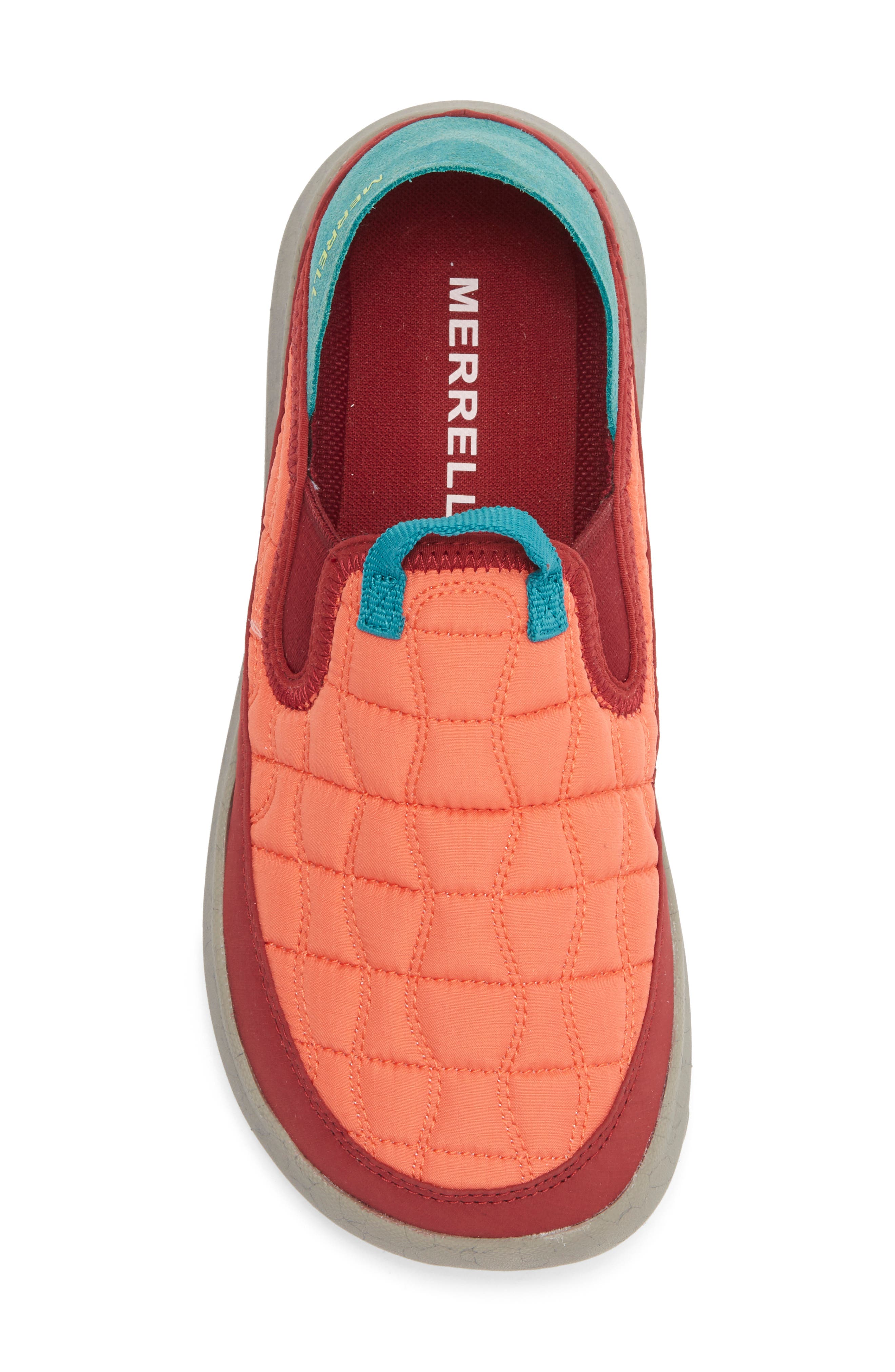 Merrell Hut Moc II Slip-On Sneaker, Alternate, color, Coral