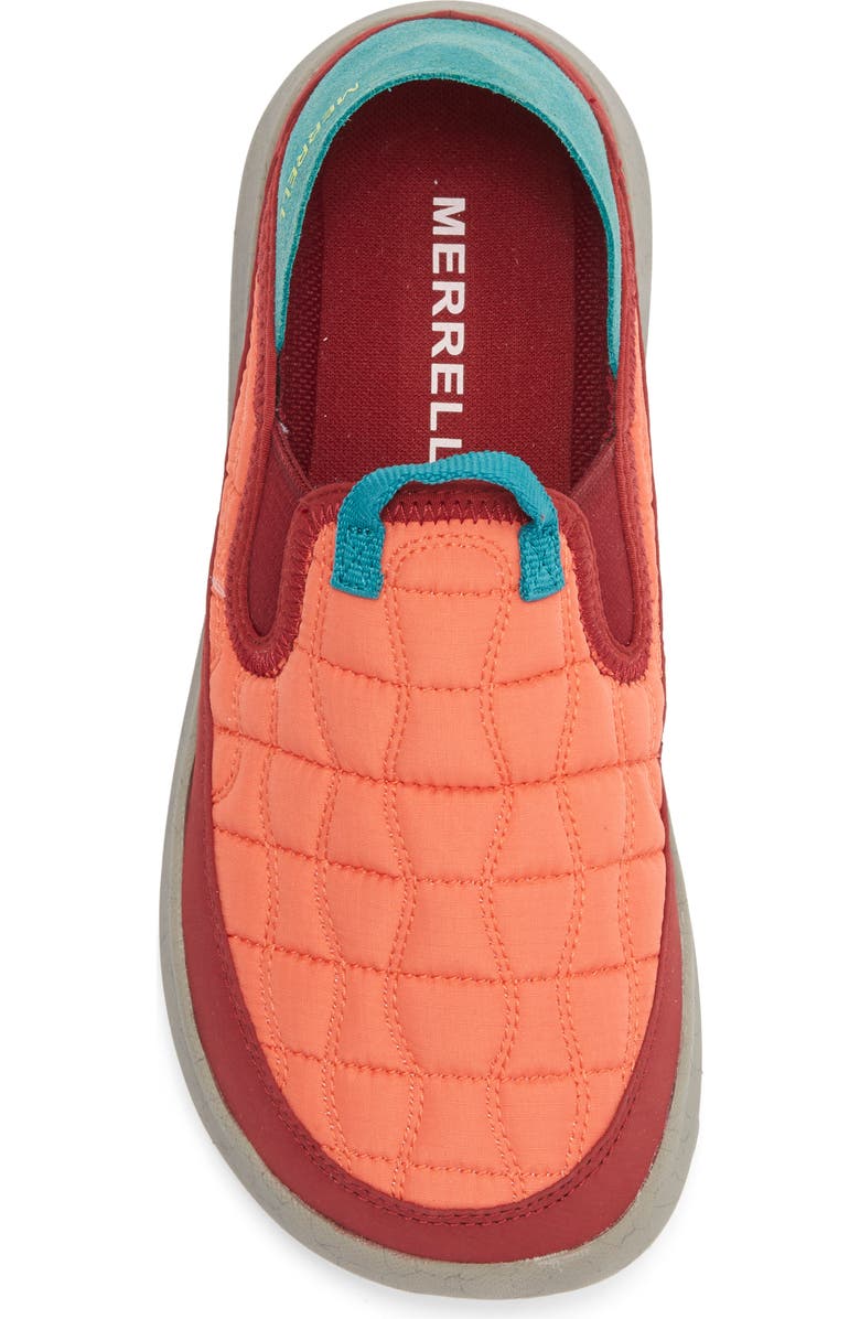 Merrell Hut Moc II Slip-On Sneaker, Alternate, color, Coral