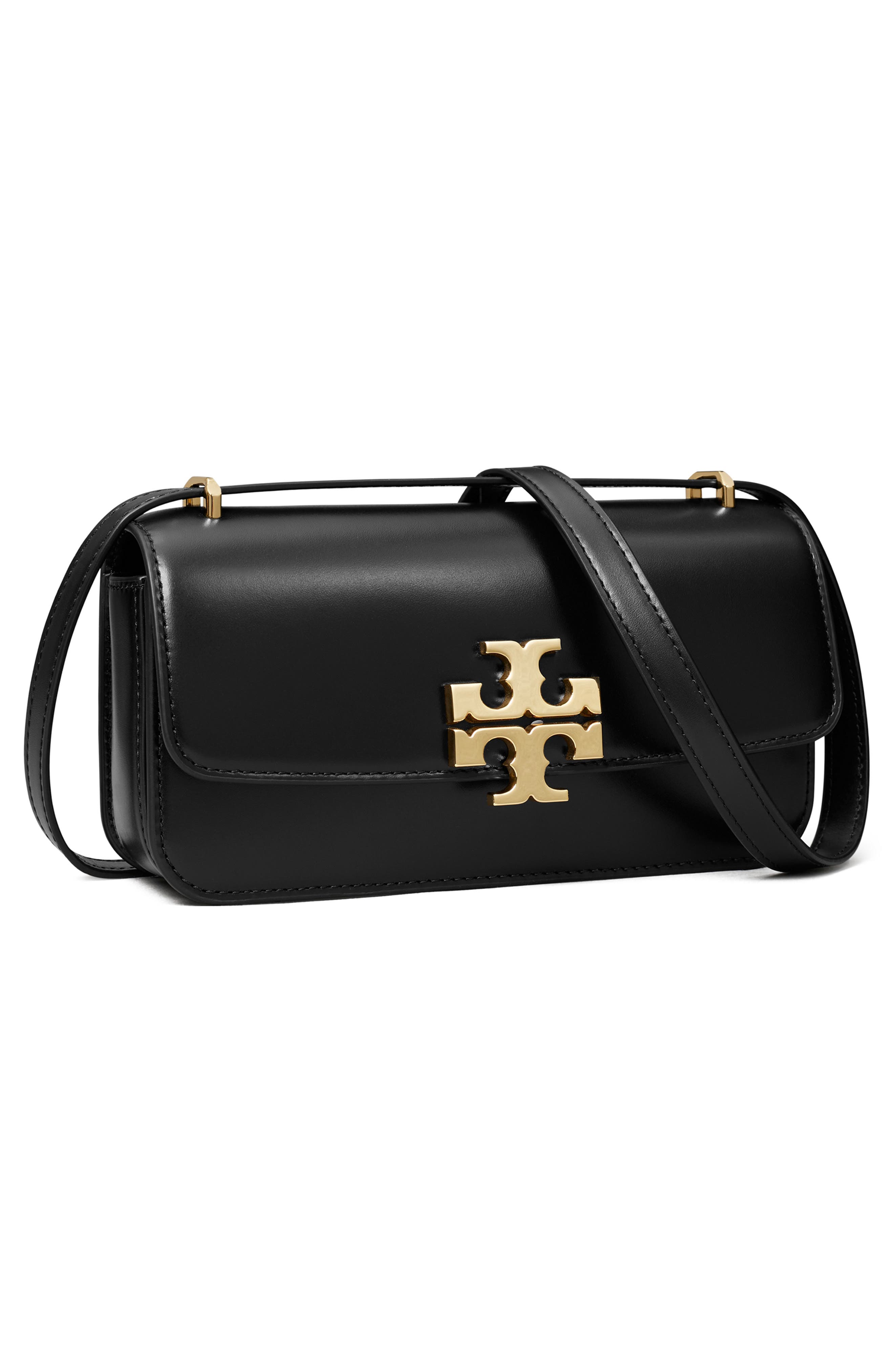 Tory Burch Small Eleanor East/West Convertible Leather Shoulder Bag, Alternate, color, 
