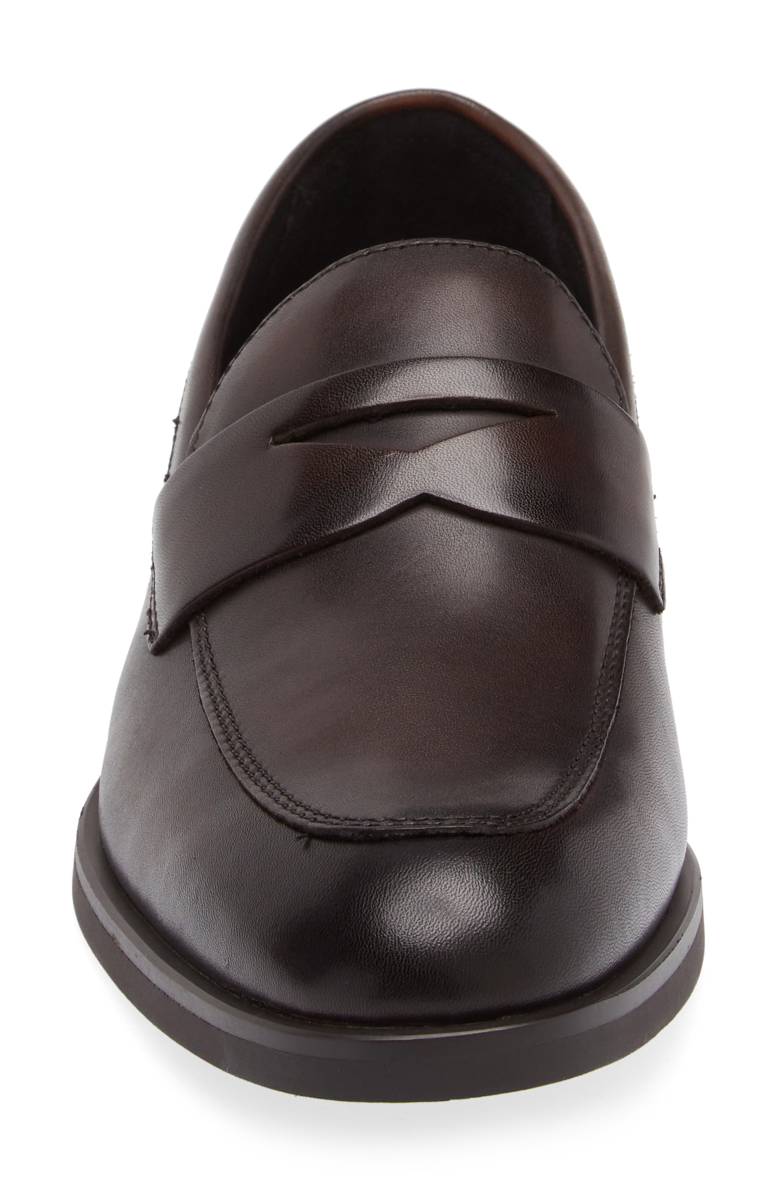 Edward Penny Loafer, Alternate, color, BROWN DARK