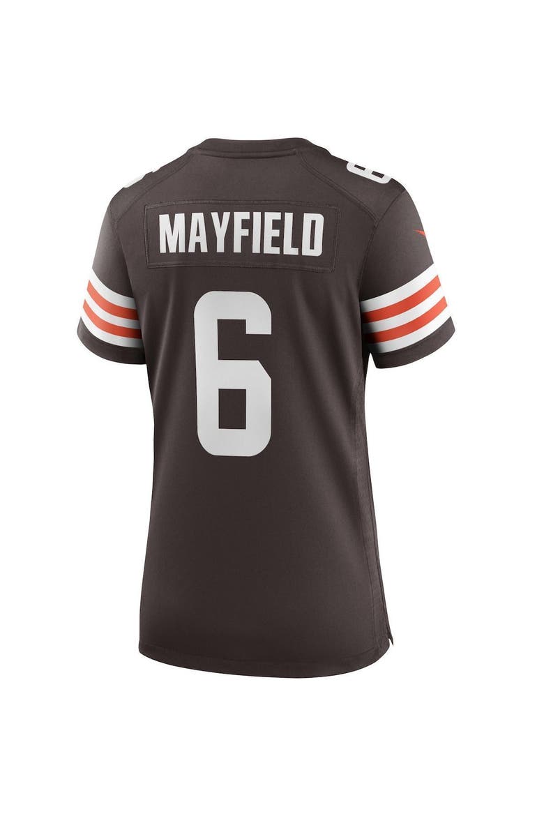 Women's Nike Baker Mayfield Brown Cleveland Browns Game Player Jersey, Alternate, color, BROWN